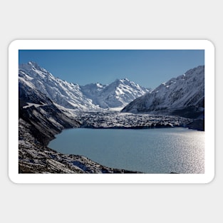 Tasman Lake and Glacier Sticker